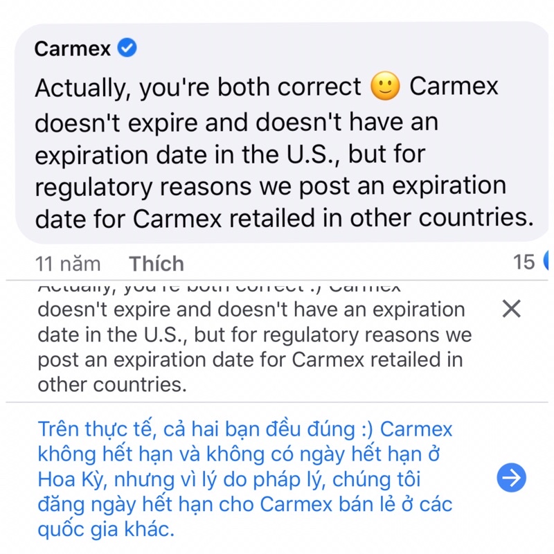 [CÓ BILL] Son Dưỡng Môi CARMEX