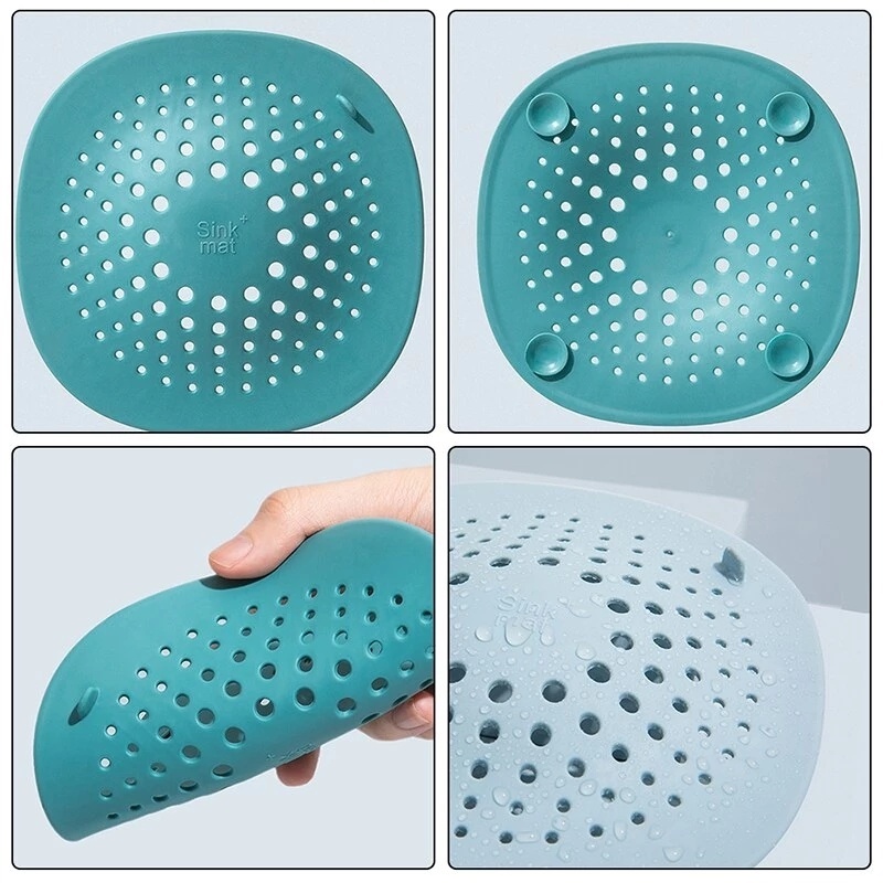 Nắp silicon đậy lỗ thoát nước cho bồn rửa chén / phòng tắm / nhà bếp tiện dụng