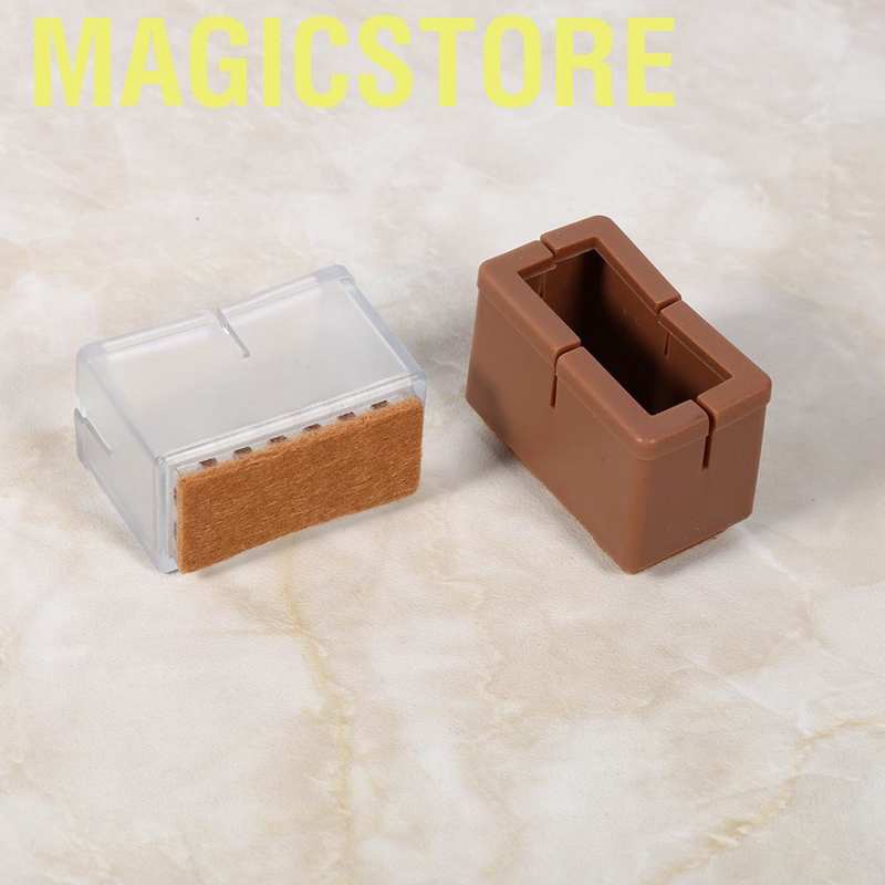 Set 8 Miếng Cao Su Bọc Chân Bàn Ghế Chống Trầy Sàn Nhà