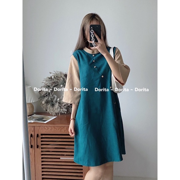 Áo dài cách tân cúc ngọc 2022, Áo dài Tết CiCi - Dorita Boutique