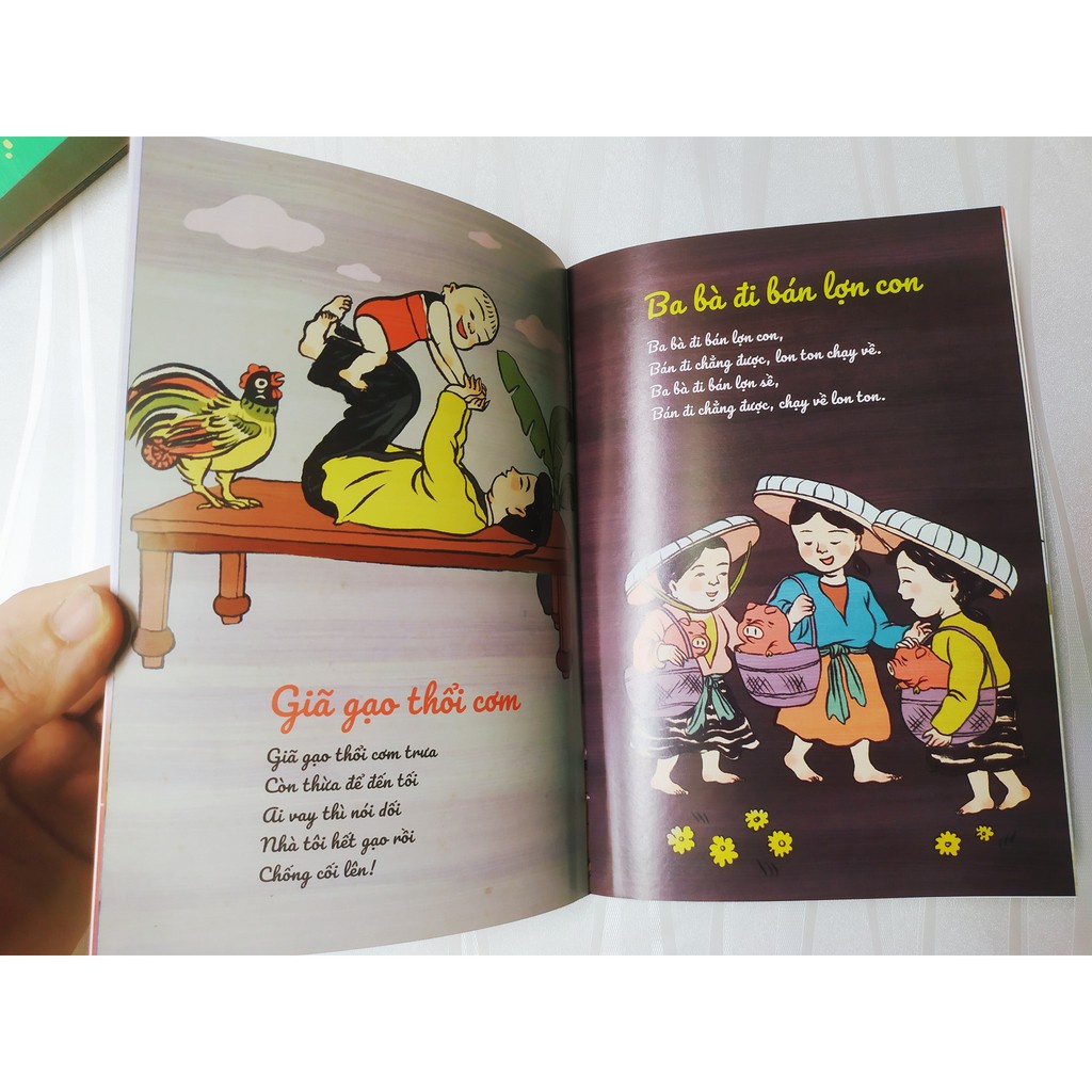 Sách - Đồng Dao Cho Bé - Chi Chi Chành Chành - Ông Trẳng Ông Trăng - Nựng Nựng Nà Nà – Trọn bộ 3 cuốn 5.0