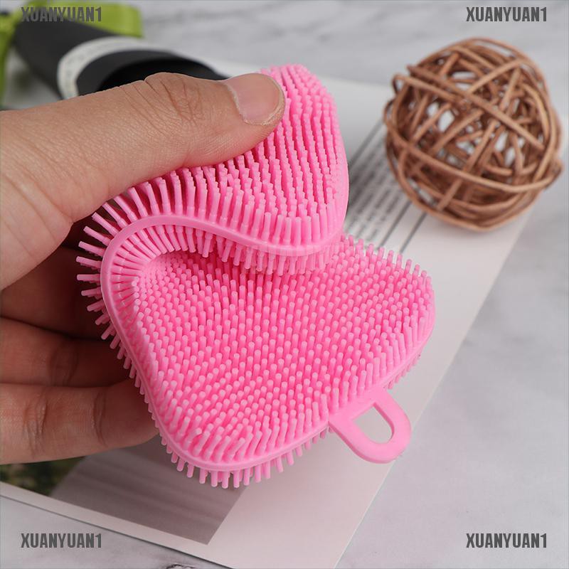 [XUANYUAN1] Miếng Rửa Chén / Chảo / Nồi Bằng Silicone Cho Nhà Bếp