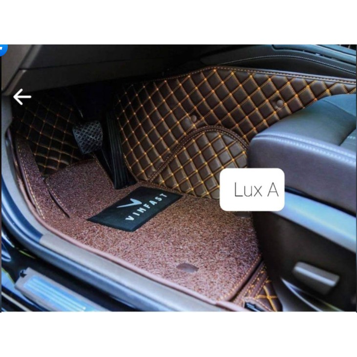 Thảm lót sàn ô tô 6D Vinfast Lux A 2.0 chống nước, không mùi, phủ kín 90% sàn xe