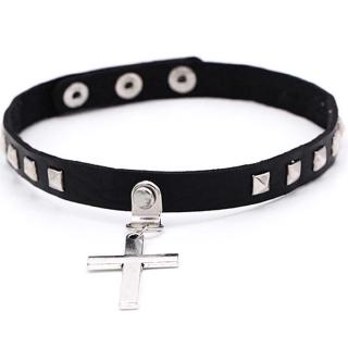 DFGF Cổ Choker Màu Đen Phong Cách Gothic