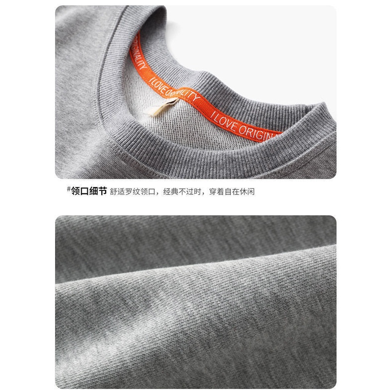 Áo Thun Nam Dài Tay Cổ Tròn Plus Size In Họa Tiết Thời Trang Thu Đông