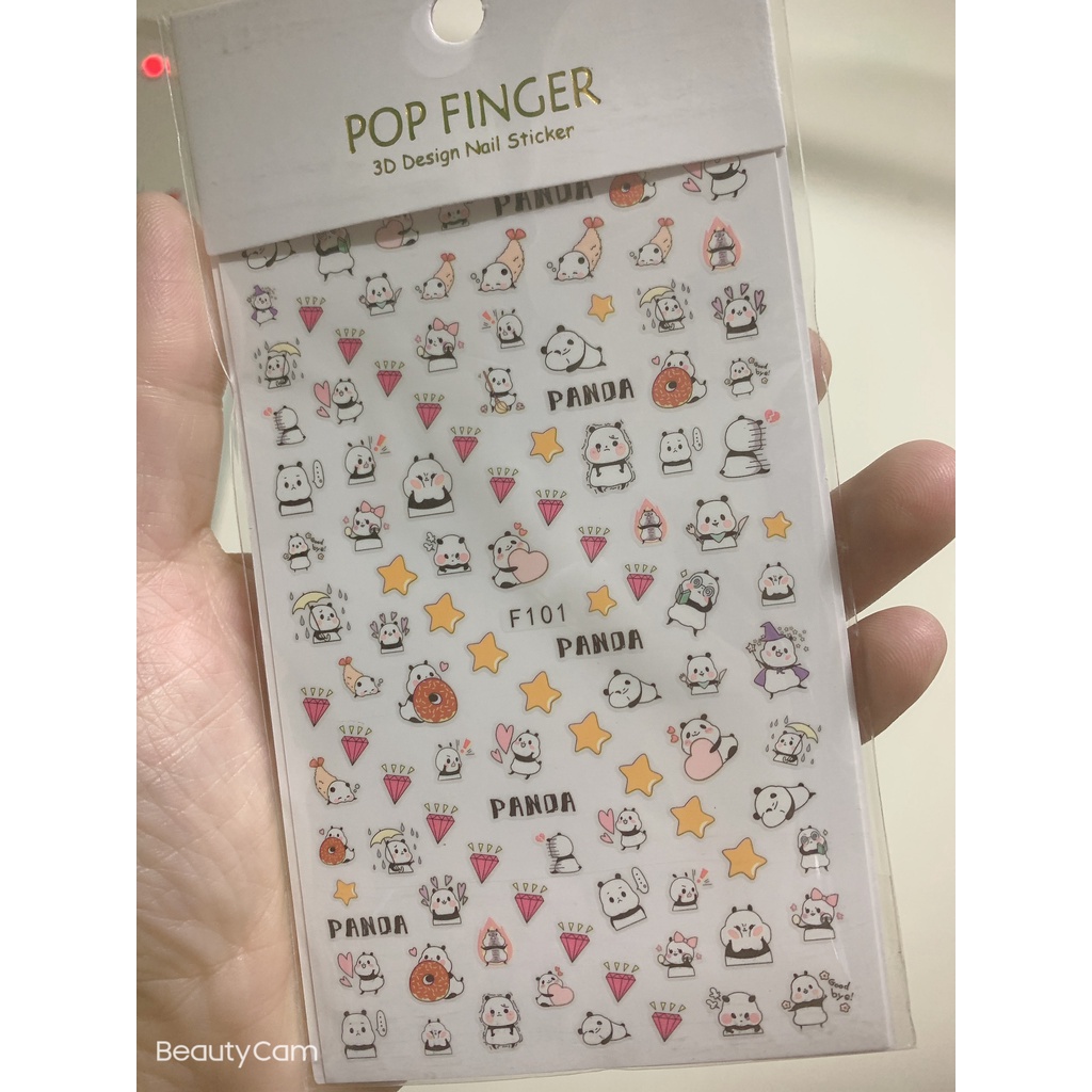 STICKER TRANG TRÍ MÓNG ĐÁNG YÊU F101