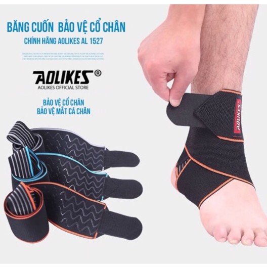 Băng Cổ Chân / Đai Quấn Bảo Vệ Cổ Chân / Bó Gót Chân 5 Màu Sắc Aolikes Mã AL1527