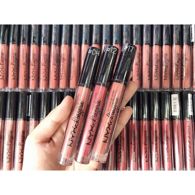 Son kem lì Nyx Lingerie Liquid Lipstick
