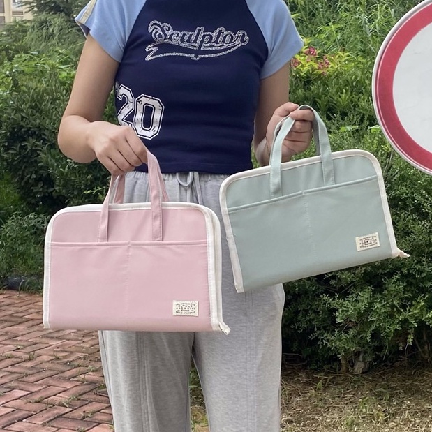 Túi Đựng Laptop / Máy Tính Bảng Kiểu Hàn Quốc Đơn Giản Xinh Xắn