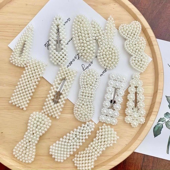 (COMBO 20 - #kẹp_tóc) Kẹp Tóc Cho Nữ nhiều chi tiết đủ mẫu cặp cột tóc y hình cưc xinh T2