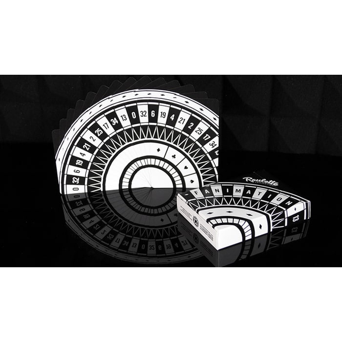 Bài Mỹ ảo thuật bicycle USA cao cấp : Roulette Fanimation Deck by Mechanic Industries