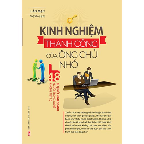 Sách: Kinh Nghiệm Thành Công Của Ông Chù Nhỏ ml