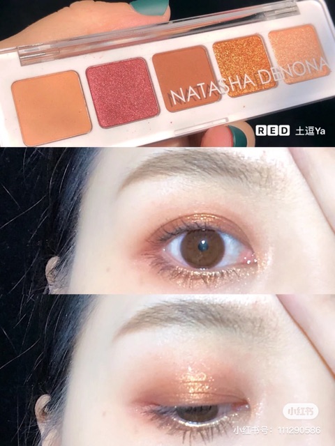 MUA 1 TẶNG 1 - Bảng phấn mắt NATASHA DENONA Mini Sunset Palette