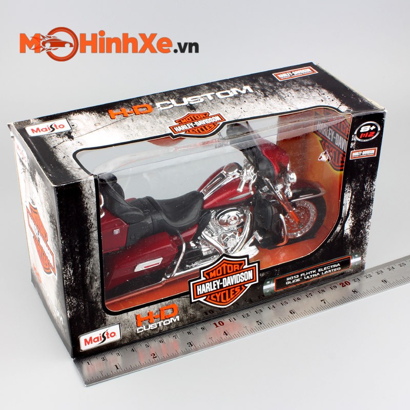 MÔ HÌNH XE 2013 HARLEY-DAVIDSON FLHTK ELECTRA GLIDE ULTRA LIMITED 1:12 MAISTO