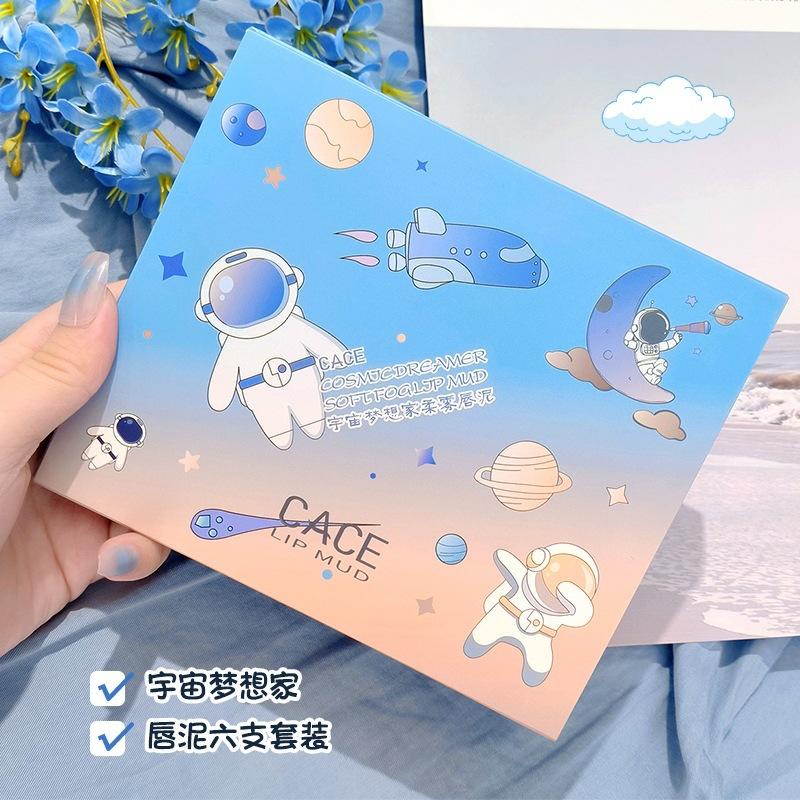 Set 6 Son Môi Lì Lâu Trôi Không Thấm Nước Chống Dính Cốc CACE