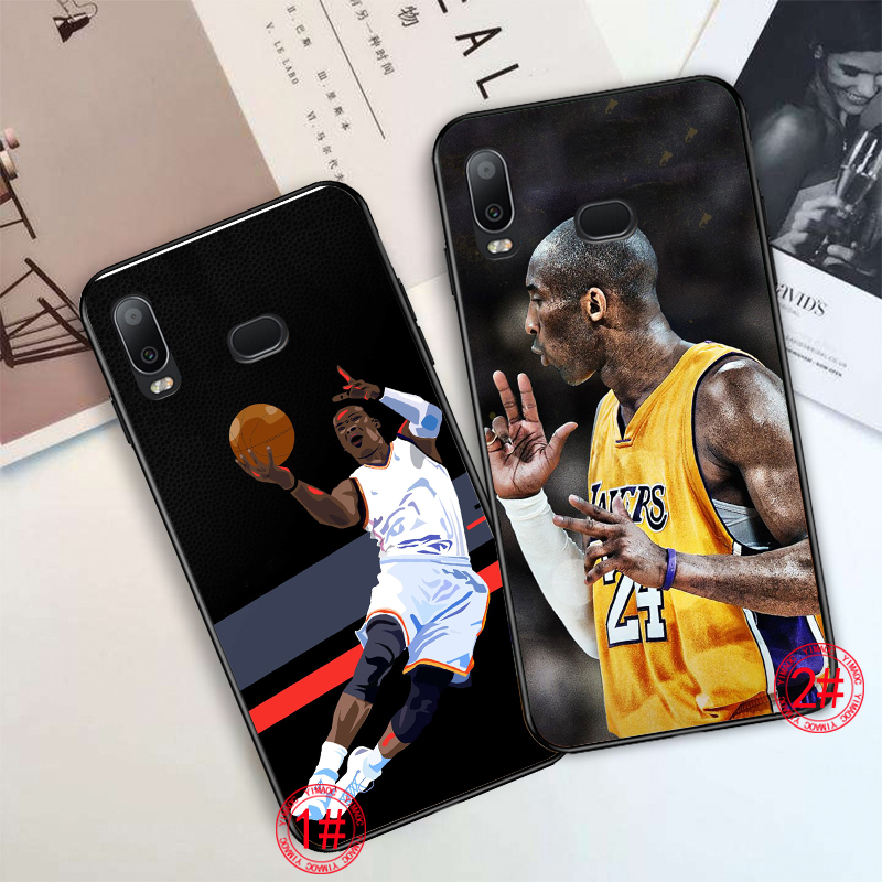 Samsung A31 A42 A02 A12 A32 A52 A72 F62 M62 Soft Case 91B basketball sport