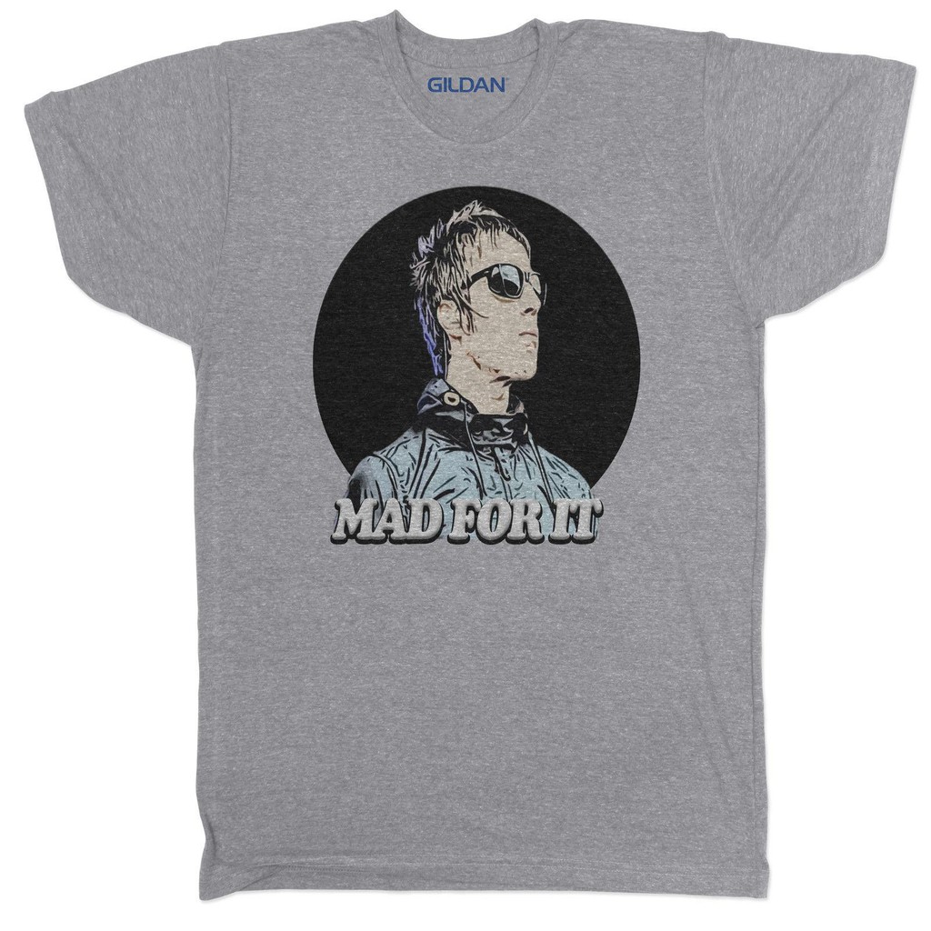 Liam Gallagher Inspired Pop Rock Indie Band Music 90S Punk Sportswear 100% Cotton Men's T-Shirt