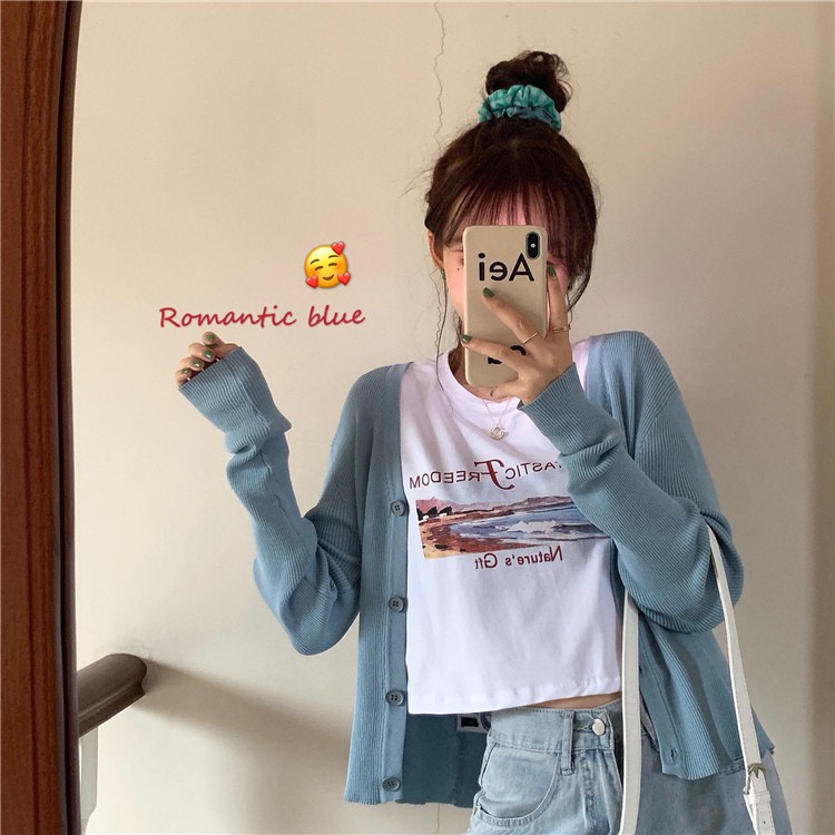 MS963 Áo thun nữ cộc tay croptop Fantastic