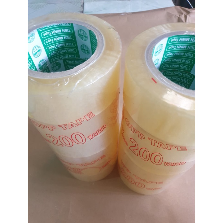 Băng keo đóng hàng siêu dính 1 cây 6 cuộn 1KG/cây chất lượng cao đóng gói hàng hóa cực chắc chắn