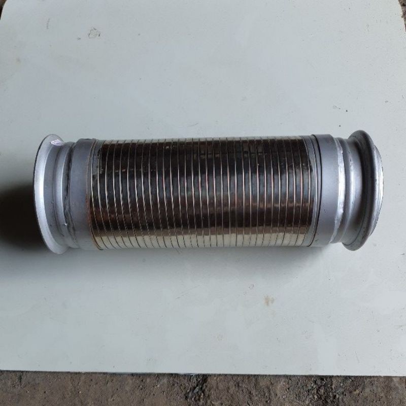 ruột gà ống xả ô tô County 29 chỗ phi 95mm dài 300mm