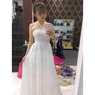 Đầm maxi cúp ngực