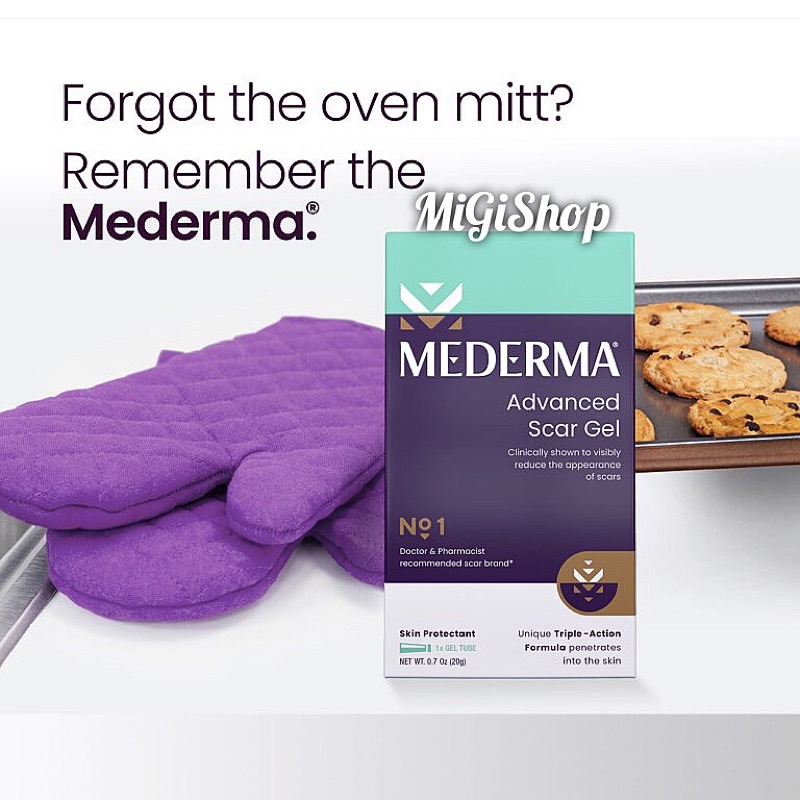 Gel Làm Mờ Sẹo Mederma Advanced Scar Gel Skin Protectant