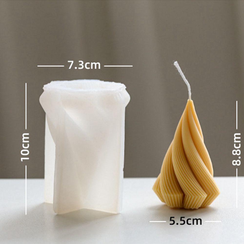 YIYU Khuôn Làm Nến Hình Cây Thông Giáng Sinh 3D