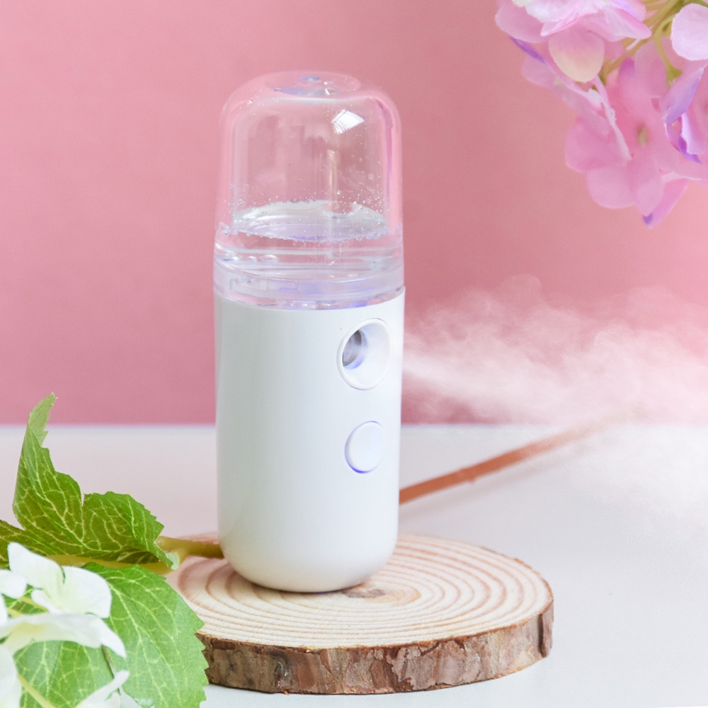 Máy Phun Sương Xông Mặt Mini Nano Tích Điện Cầm Tay Cao Cấp [ MÃ C807 - MÁY NANO ]