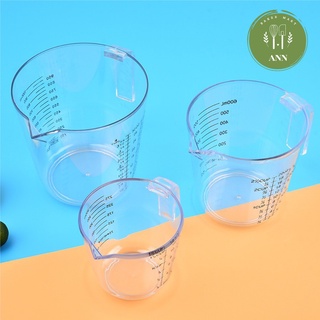 Combo 03 ca lường dung tích 1000ml - 600ml - 300ml cao cấp _ trắng