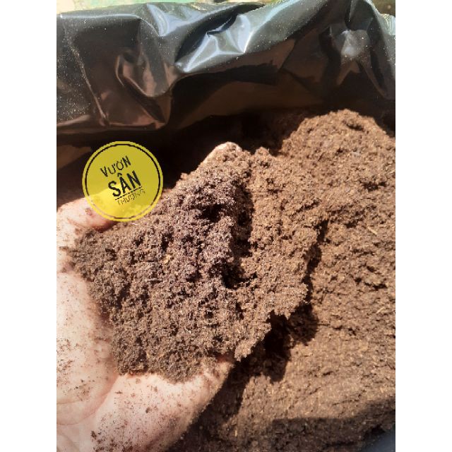 Mùn hữu cơ Peatmoss (gói 500gr) cung cấp cấp mùn cho đất, ươm cây