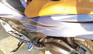 Gác chân sau PCX cnc