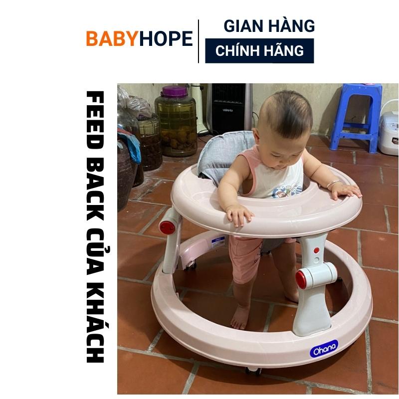 Xe tròn tập đi, xe tập đi cho bé có nhạc,điều chỉnh độ cao,có bàn ăn dặm CAO CẤP