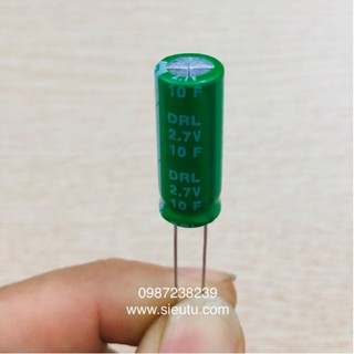 Siêu tụ điện SUPER CAPACITOR 10F 2.7V