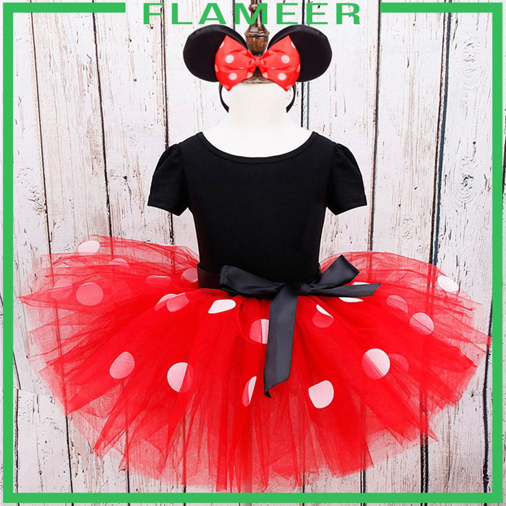 [FLAMEER] Princess Skirt Point Patterned Children's Dress 90-130cm