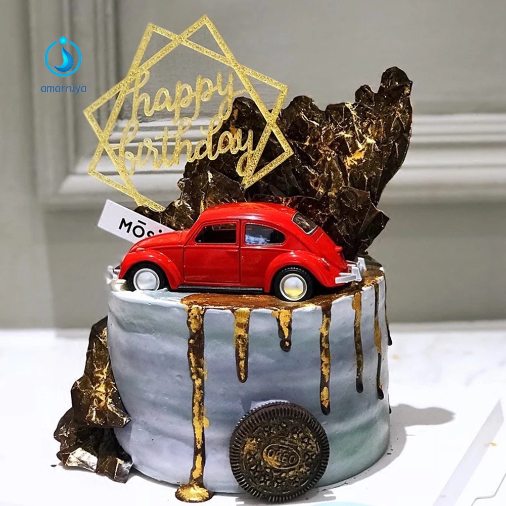 Mô hình xe ô tô BMW Mini Beetle Fiat tỉ lệ 1/36