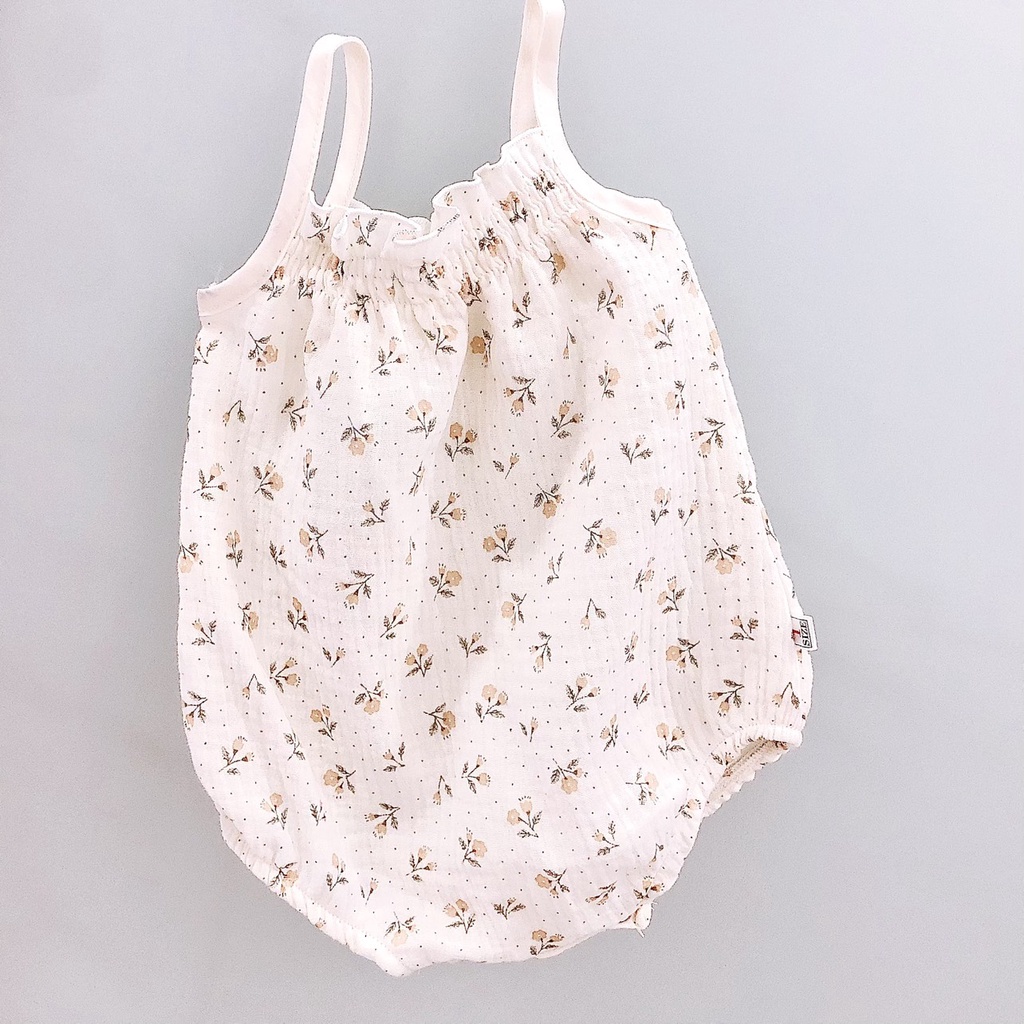 Áo liền quần bé sơ sinh kèm nơ, bodysuit bé sơ sinh kèm mũ, 3 tháng, 6 tháng, 1 tuổi, 2 tuôi