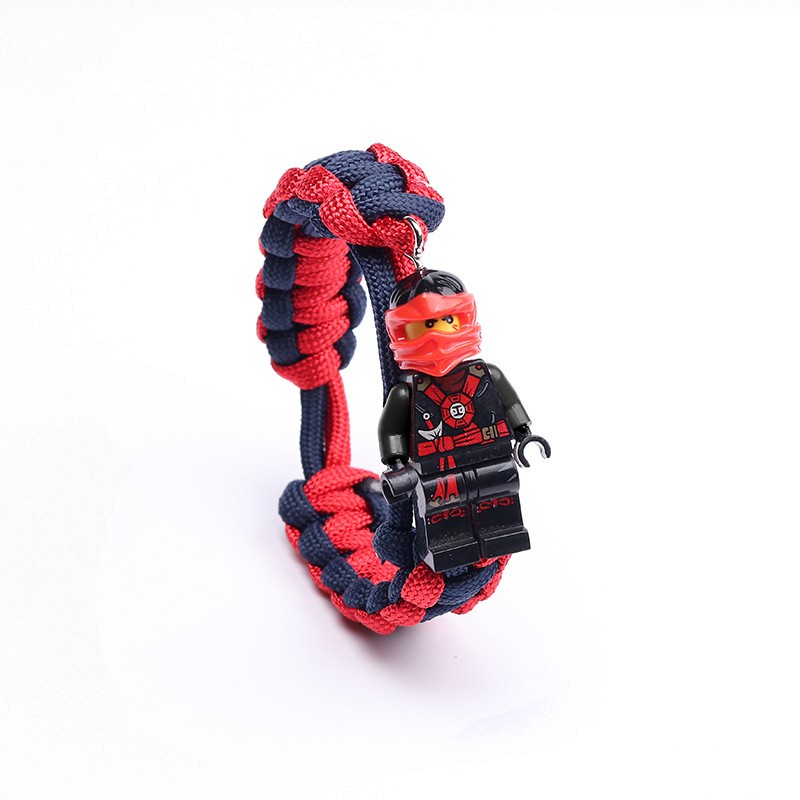 Vòng tay paracord Minifigures nhân vật Non LE.GO PUBG Ninjago tuyệt đẹp -Đồ chơi Lắp ghép Xếp hình Mô hình Mini Iron man | BigBuy360 - bigbuy360.vn