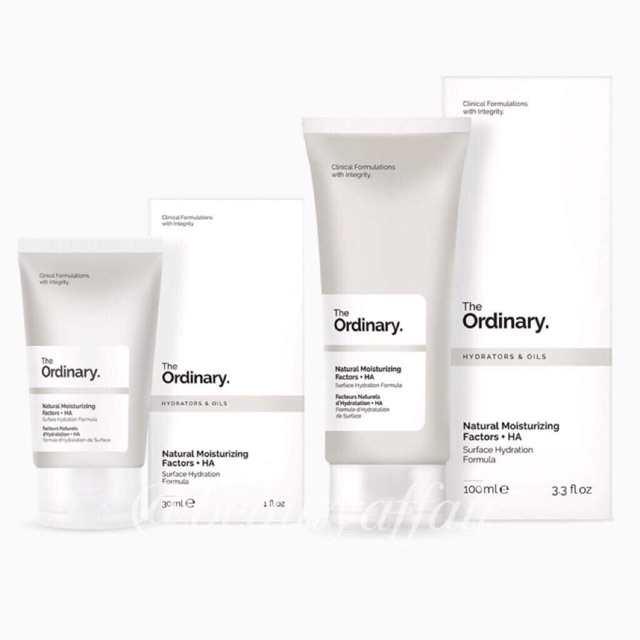 [THE ORDINARY, 100ml, 30ml] KEM DƯỠNG ẨM TỰ NHIÊN THE ORDINARY NATURAL MOISTURIZING FACTORS + HA