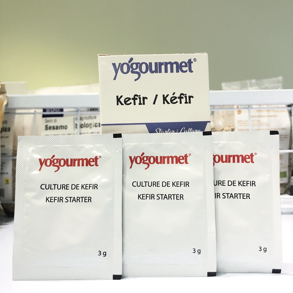 Bột Men Làm Sữa Chua Kefir Yogourmet