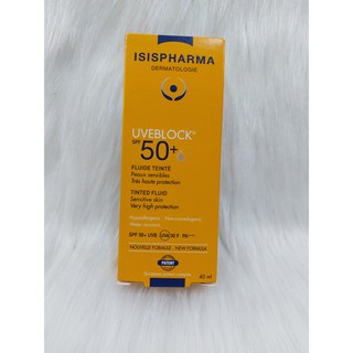 Kem chống nắng dành cho da nhạy cảm Uveblock 50 Fluid ISIS PHARMA