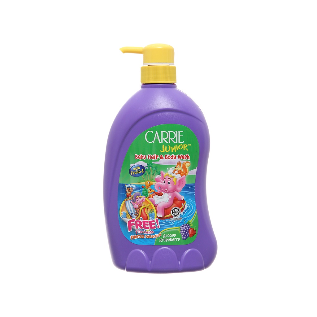 Sữa tắm gội toàn thân cho bé Carrie Junior 700ml