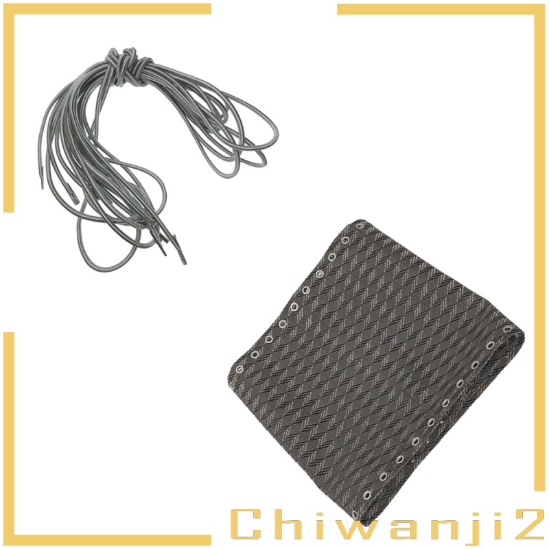 [Chiwanji2] 160x43cm Vải Lót Ghế Ngồi Có 4 Dây Hình Thoi