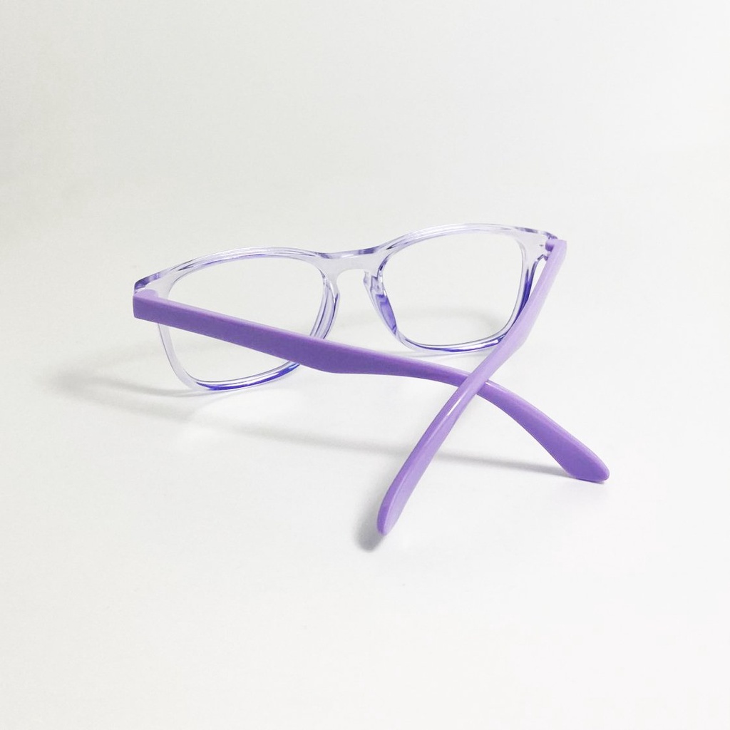 Gọng kính cận trẻ em thời trang JJ0034 kiểu kính hình chữ nhật đơn giản đáng yêu, chống nắng dành cho bé trai và bé gái