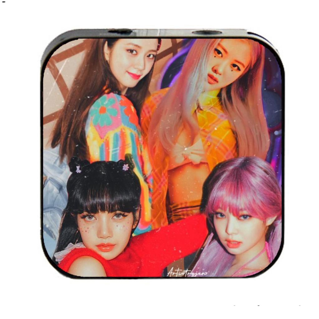 Máy nghe nhạc BTS cầm tay mini tặng tai nghe cắm dây có mic và dây sạc