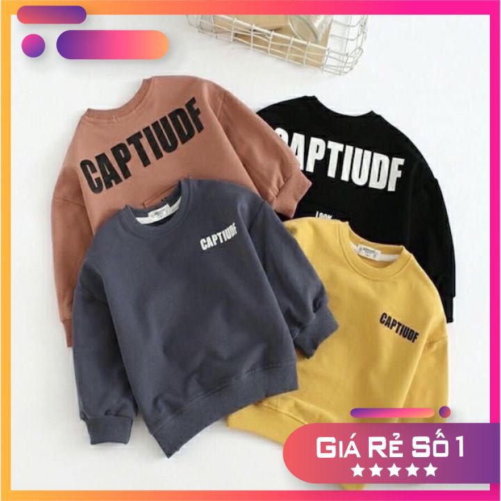 Áo hoodie trẻ em ⚡️ Sale shock ⚡️ Áo thu đông trẻ em hàng Việt Nam xuất khẩu, chất nỉ dày dặn, mềm mại