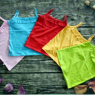 Sét 5 áo dây cho bé gái giá chỉ 89k