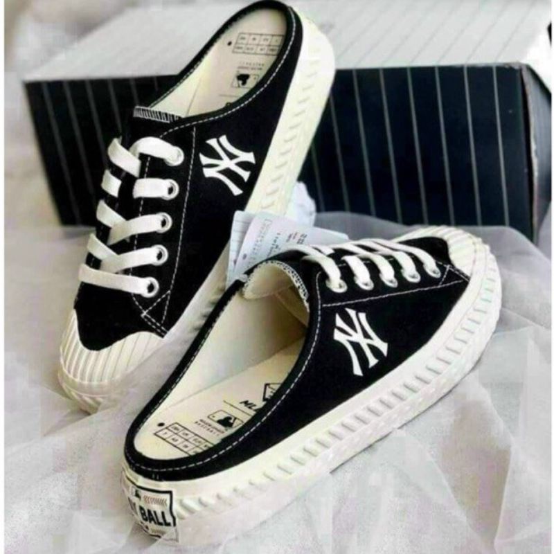 Lo(ẢNH THẬT) Giày Sục Thể Thao Chữ N.Y Chất Xịn Êm Fullbox Hãng Cao Cấp