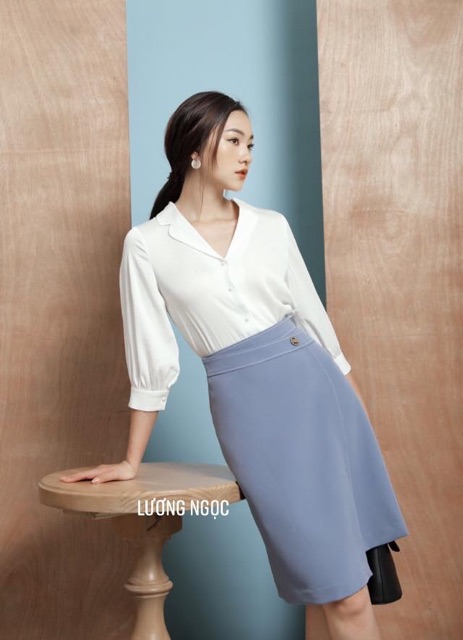 Chân váy chữ A công sở | BigBuy360 - bigbuy360.vn