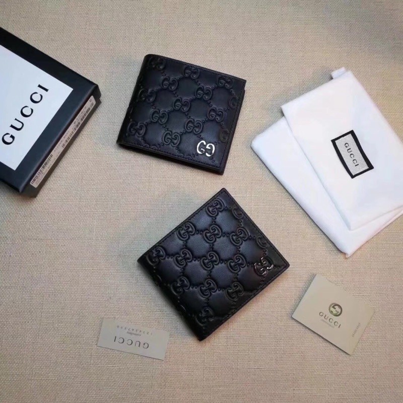 Ví  nam thời trang lịch lãm da thật cao cấp Gucci GG