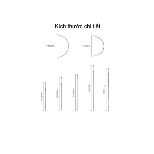 Bộ kim khâu đa năng (vỉ xám)